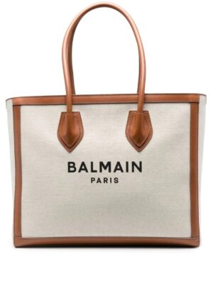 Balmain B Army Torebka shopper canvas  , size 42*32