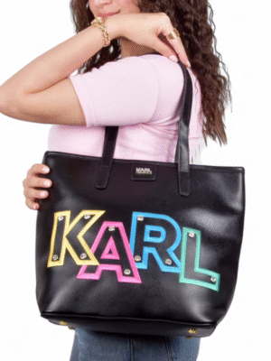 KARL LAGERFELD shopper Tote  cast , size 36*30 ..