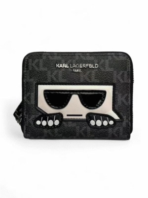 KARL LAGERFELD Paris Maybelle zip around small wallet  + Brand Box , size 12*10