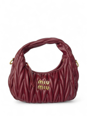 Miu Miu Mini Wander Matelasse  Bag  + Brand Box , size 23*15
