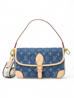 Louis Vuitton Diane Denim + Brand Box , size 25*17