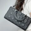Christian Dior Medium Lady D Joy Bag Black Ultramatte  + Brand Box , size 27*15 - Thumbnail Image 3