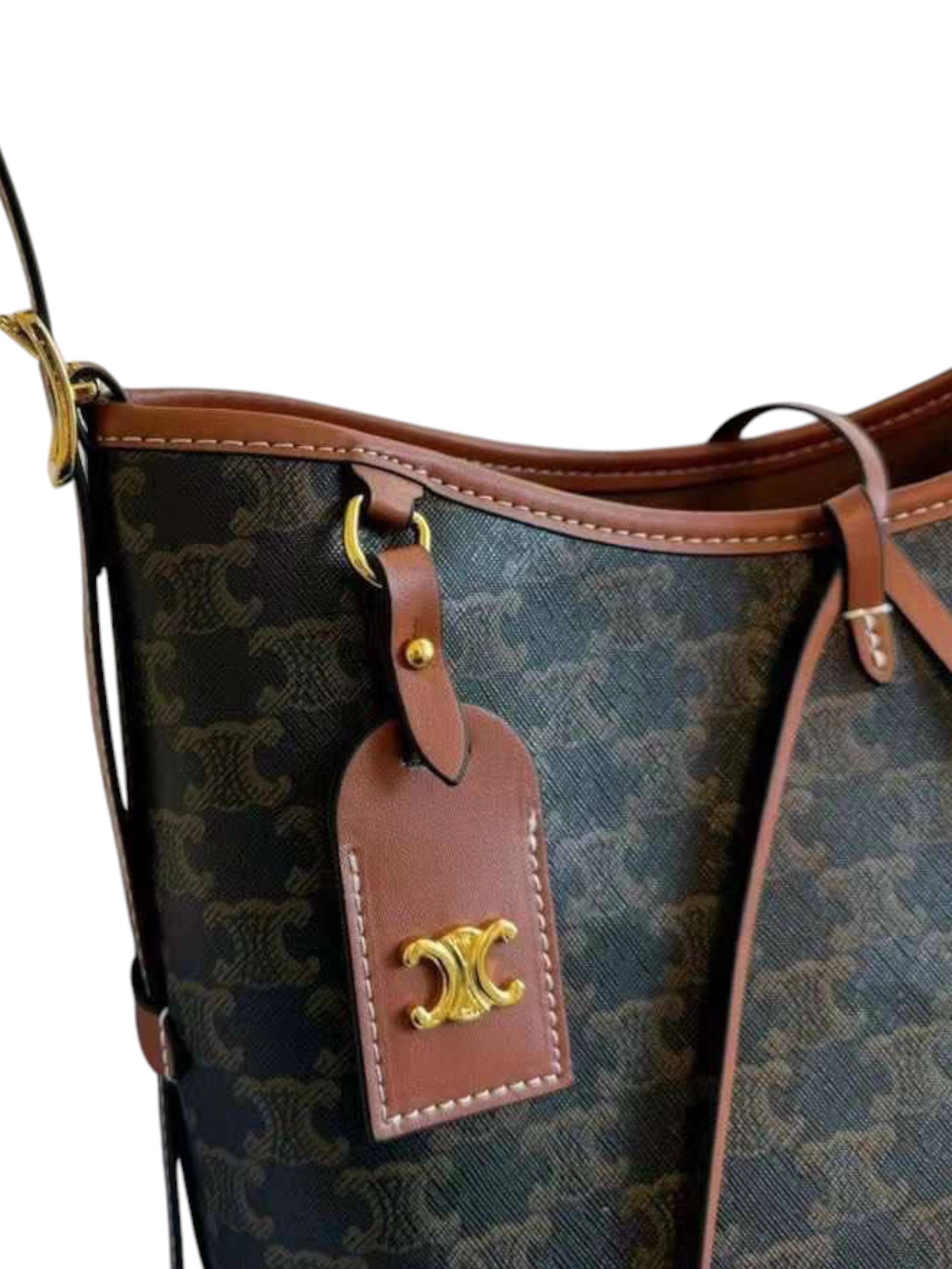 ⁦Celine Hobo carryall + Brand Box , size 35*21⁩ - الصورة ⁦4⁩
