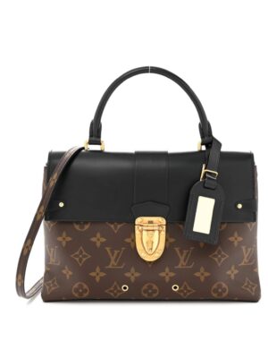 Louis Vuitton One Handle Flap Bag Monogram MM + Brand Box , size 25*19