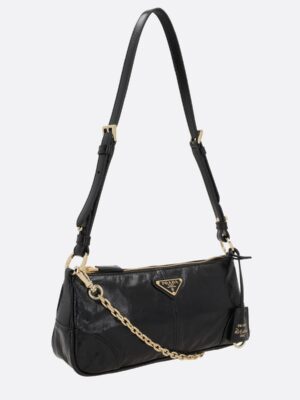 Prada Re-Edition 2002 Zipped Medium Shoulder Bag + Brand Box , size 27*13