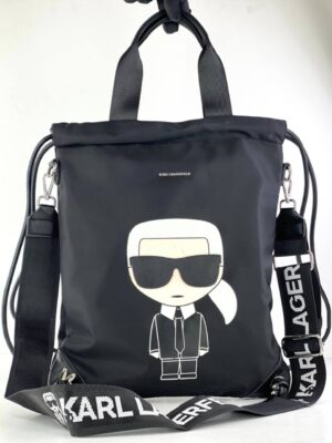 KARL LAGERFELD Tas Ransel Wanita Backpack & Shoulder multiple positions , size 37*32