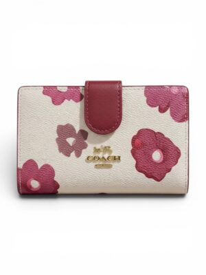 Coach Medium Corner Zip Wallet  + Brand Box v2 , size 14*10