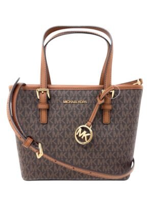 Michael Michael Kors  Carry All Jet Set Travel XS Brazowy TopZip Tote + Brand Box , size 24*20