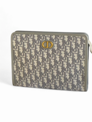 Christian Dior Clutch Oblique 30 Montaigne Pouch  + Brand Box