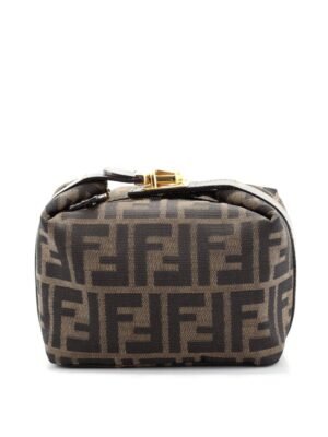 Fendi
Vintage Push Lock Zip Pouch Zucca Canvas Small + Brand Box , size 18*11