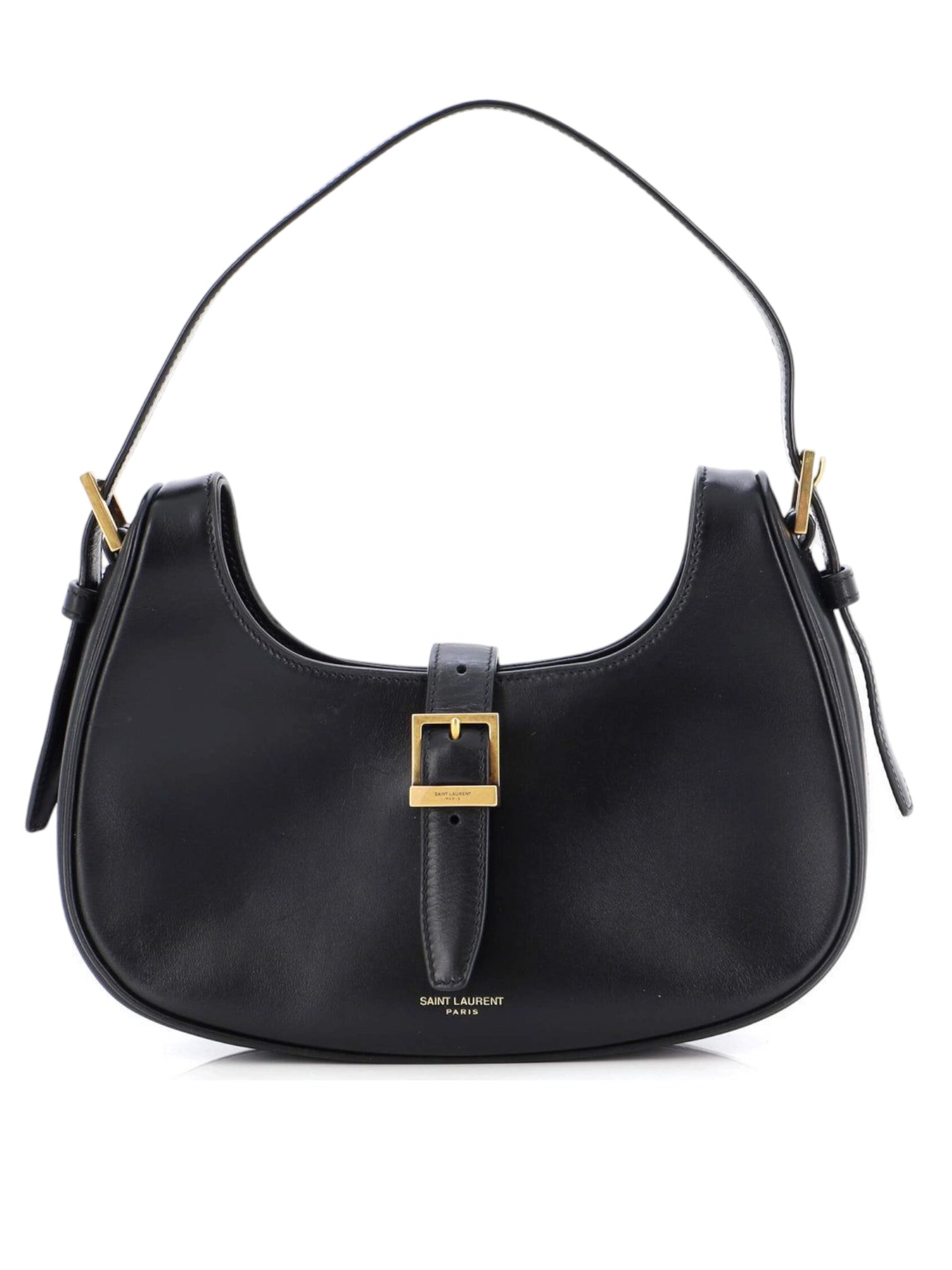 ⁦SAINT LAURENT Le Fermoir Hobo + Brand Box , size 23*19 .. BFR⁩ - الصورة ⁦1⁩