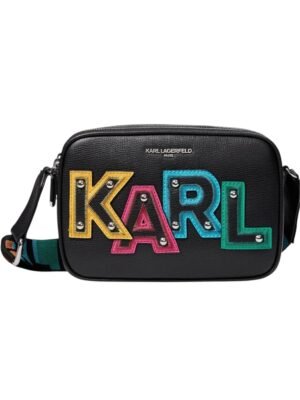  Karl Lagerfeld multicolor camera bag + Brand Box , size 21*13