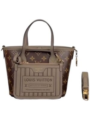 Louis Vuitton Neverfull Bandouliere Inside Out BB + Brand Box , size 25*16