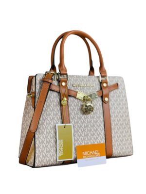 MICHAEL Michael KorsNouveau Hamilton Small Logo and Leather Satchel , size 29*24