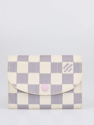 Louis Vuitton wallet 
Damier Ebene Pattern Rosalie Coin Purse + Brand Box , size 12*8