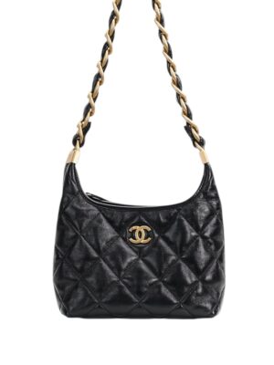 Chanel Quilted CC Hobo w/ Tags 24A+ Brand Box , size 24*17