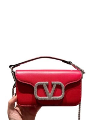 ValentinoVlogo baguette bag with crystals + Brand Box , size 20*10