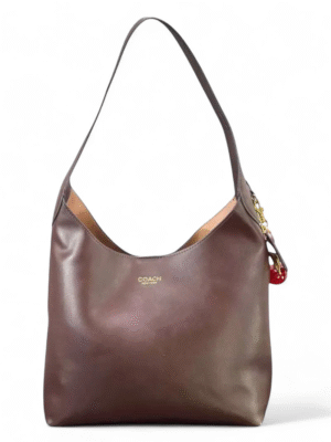 Coach Brooklyn Shoulder Bag with cherry charm + Dust Cover, size 36*27