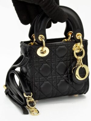 Christian Dior Micro Lady Dior Bag + Brand Box , size 13*12