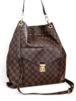 LOUIS VUITTON METIS HOBO DAMIER EBENE  + Dust cover , size 36*32
