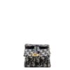 Christian Dior Saddle Vertical Phone Pouch Oblique Motif Canvas  + Brand Box , size 16*10 .. BFR - Thumbnail Image 3