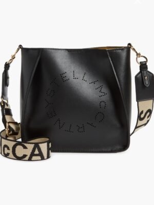 Stella McCartney Eco Alter Nappa Perforated Logo + Brand Box , size 23*22 R