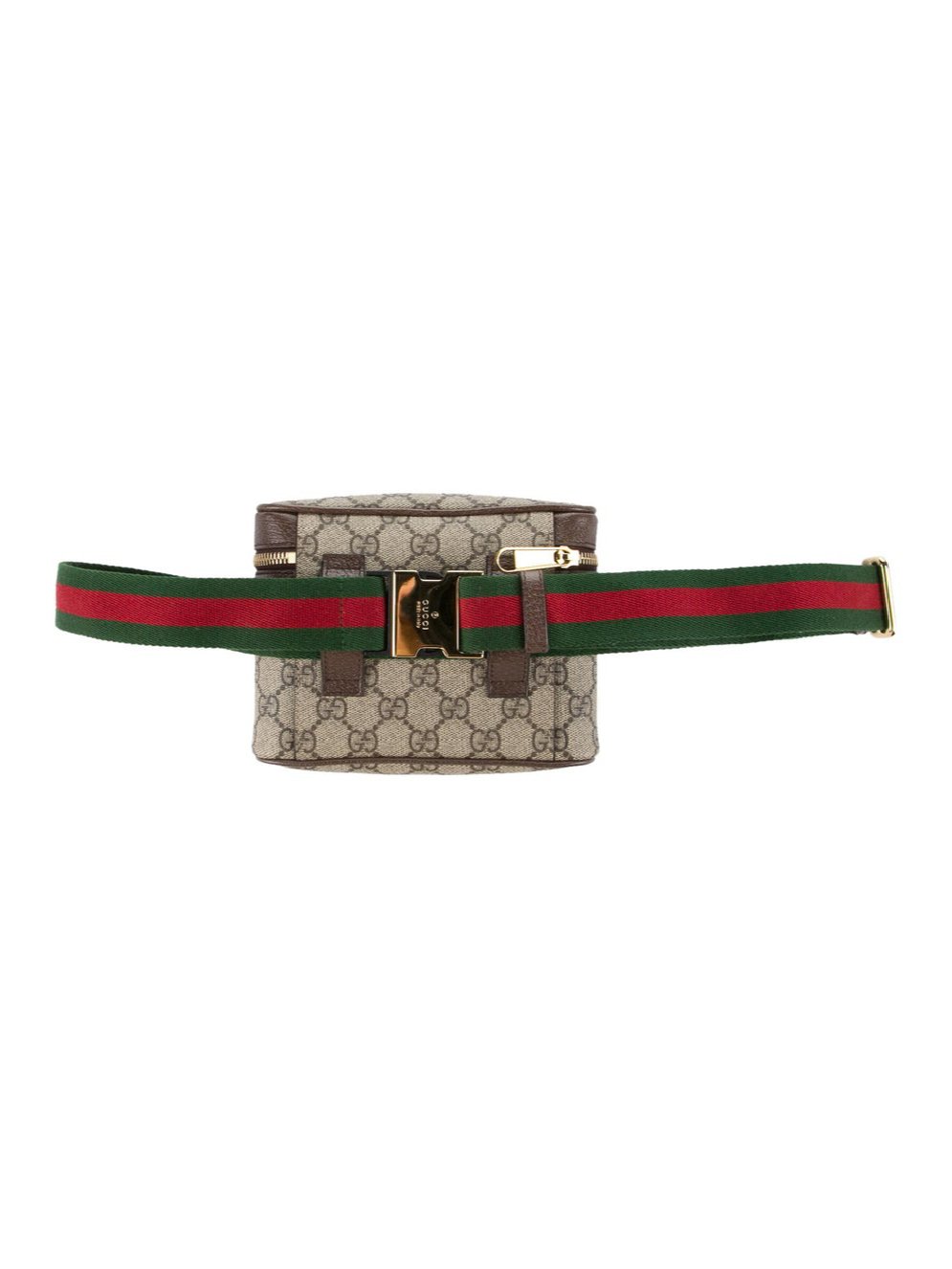 ⁦Gucci 
GG Supreme Monogram Web Ophidia Belt + Brand Box , size 16*12 .. BFR⁩ - الصورة ⁦6⁩