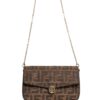 FENDI Wallet On Chain With Pouches in Zucca FF

 + Brand Box , size 23*13 .. BFR - Thumbnail Image 2