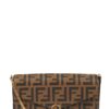 FENDI Wallet On Chain With Pouches in Zucca FF Leather 

 + Brand Box , size 23*13 .. BFR - Thumbnail Image 1