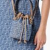 Fendi Mini 
mon tresor bucket bag + Brand Box , size 18*14 .. BFR - Thumbnail Image 6