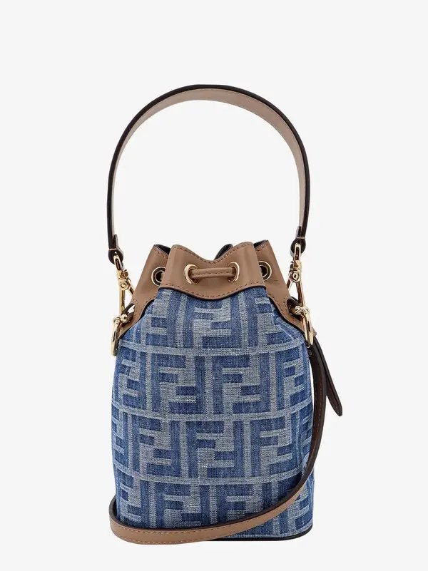 ⁦Fendi Mini 
mon tresor bucket bag + Brand Box , size 18*14 .. BFR⁩ - الصورة ⁦3⁩
