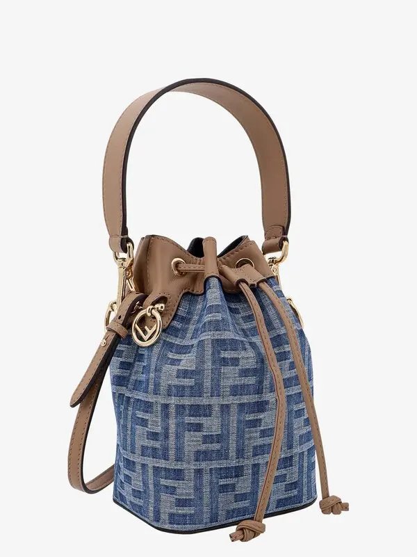 ⁦Fendi Mini 
mon tresor bucket bag + Brand Box , size 18*14 .. BFR⁩ - الصورة ⁦2⁩