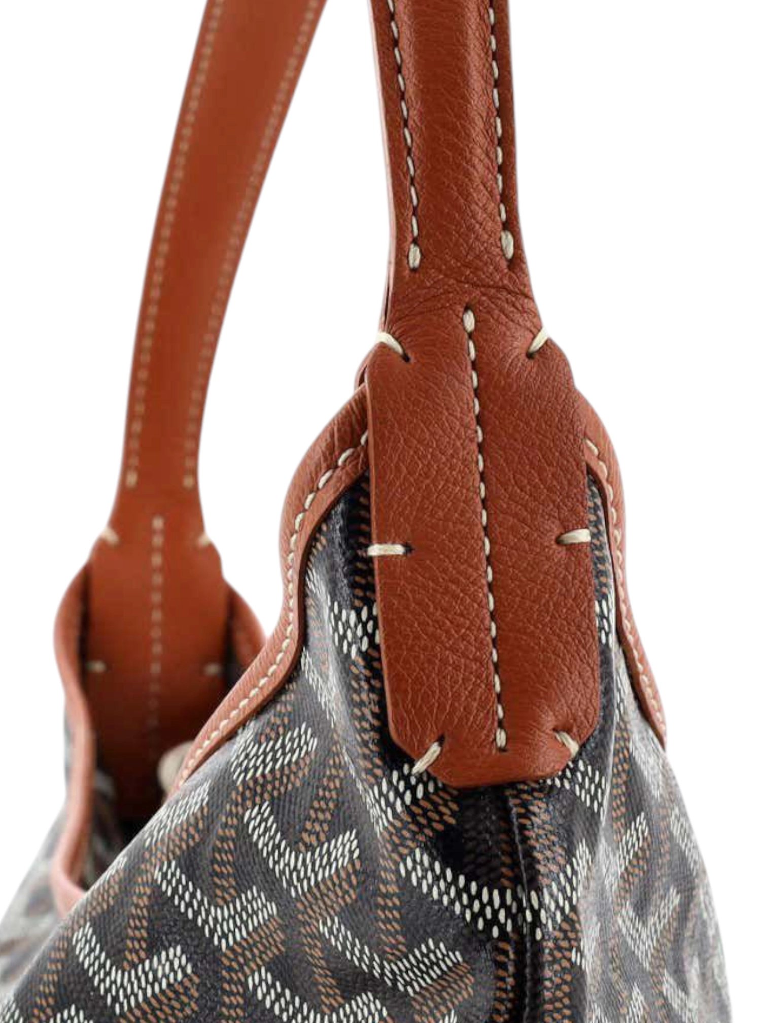 ⁦GOYARD Goyard Boheme Hobo Coated Canvas
 , size  38x28 .. BFR⁩ - الصورة ⁦8⁩