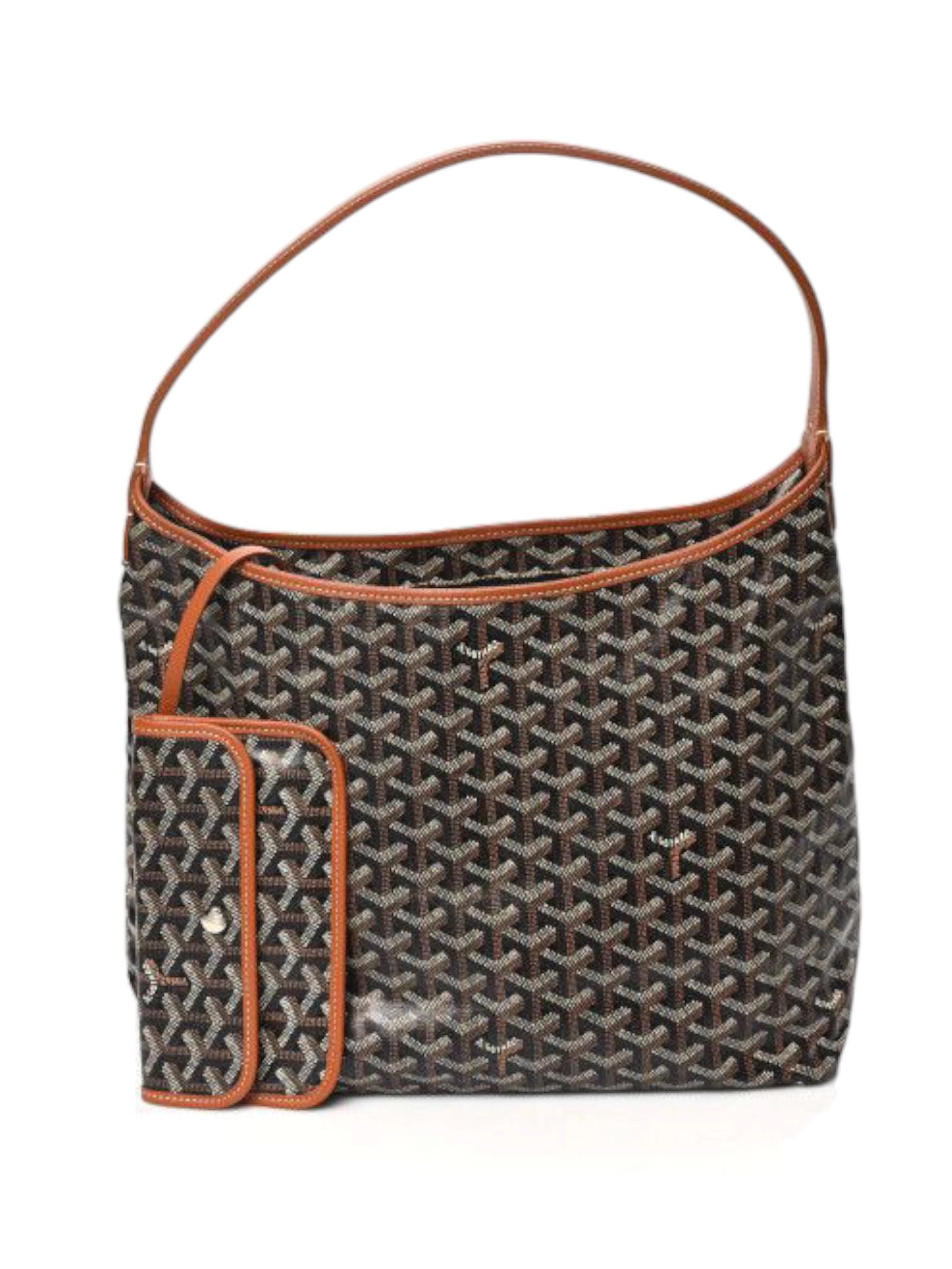 ⁦GOYARD Goyard Boheme Hobo Coated Canvas
 , size  38x28 .. BFR⁩ - الصورة ⁦1⁩