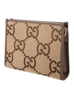 GUCCi Clutch Jumbo GG pouch + Brand Box , size 29*20