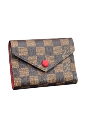 Louis Vuitton wallet Damier Ebene Pattern Rosalie Coin Purse + Brand Box , size 12*8