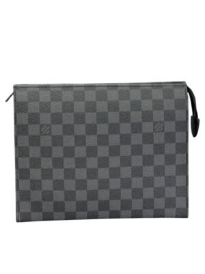 Louis Vuitton clutch Damier Ebene Toiletry Pouch 26 + Brand Box , size 26*20