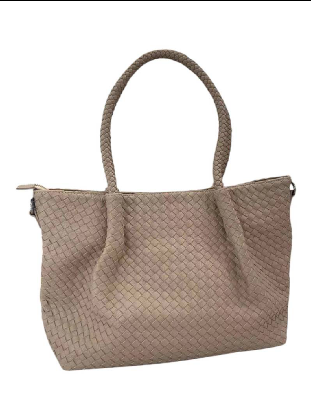 ⁦Vintage Bottega Veneta Intrecciato Nappa Tote   , size 45*28 bn⁩ - الصورة ⁦12⁩