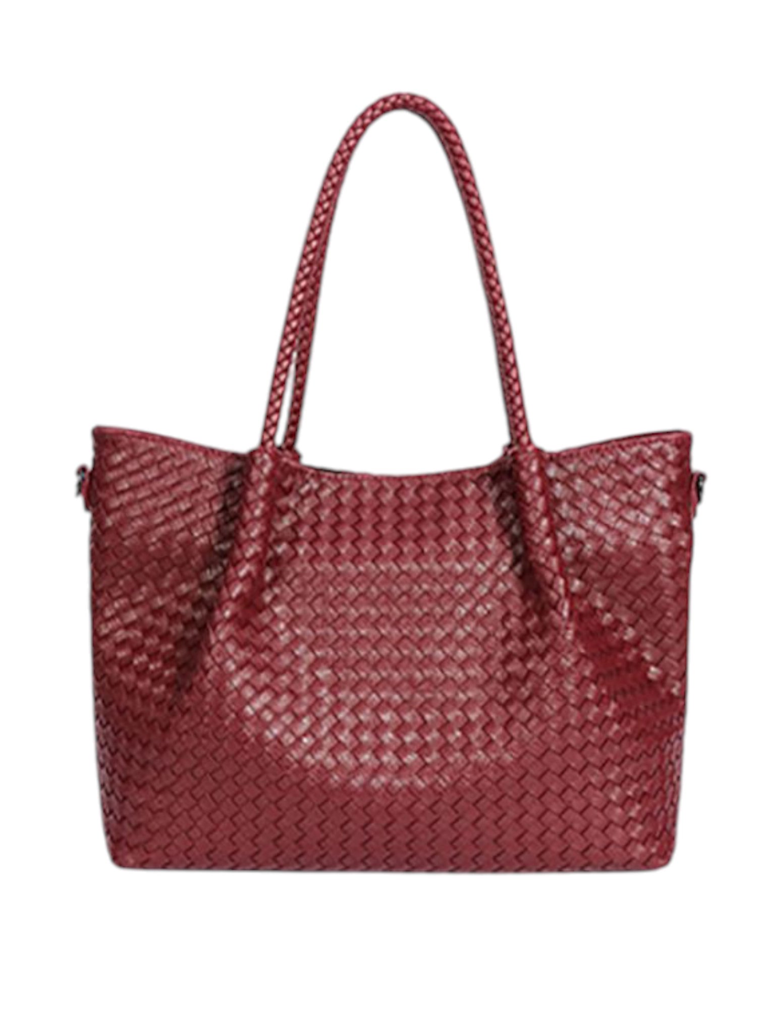 ⁦Vintage Bottega Veneta Intrecciato Nappa Tote   , size 45*28 bn⁩ - الصورة ⁦17⁩