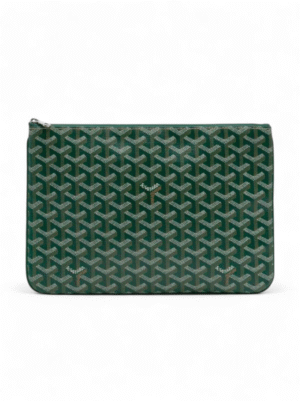 Goyard Goyardine Senat Pochette  Clutch c + Dust Cover , size  30*18