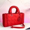 Christian Dior Medium Lady D Joy Bag Black Ultramatte  + Brand Box , size 27*15 - Thumbnail Image 14