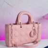 Christian Dior Medium Lady D Joy Bag Black Ultramatte  + Brand Box , size 27*15 - Thumbnail Image 13