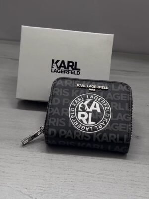KARL LAGERFELD Zip around wallet + Brand Box  , size 11*9