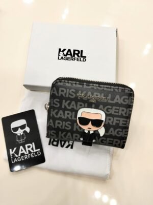KARL LAGERFELD Zip around wallet + Brand Box  , size 11*9