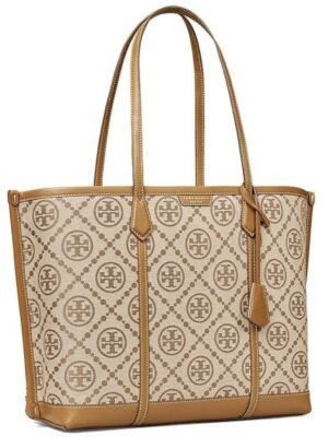 TORY BURCHTORY BURCH Perry T Monogram Triple compartment Tote , Size 45*30