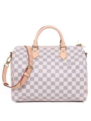 Louis Vuitton Damier Ebene  Speedy Bandouliere 35 + Brand Box , size 35*22