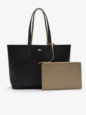 Lacoste Anna Large Reversible Shopping Bag with pouch, size 47*28