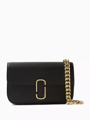 Marc JacobsThe J Marc Shoulder Bag in Leather + Brand Box , size 25*15