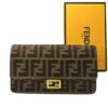 Fendi baguette Fabric Jacquard FF  Wallet On Chain + Brand Box , size 21x12 - Thumbnail Image 2