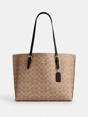 COACH  Mollie Tote Bag In Signature Canvas , size 35*27